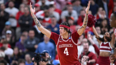 Arkansas forward Trevon Brazile.