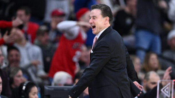 St. John's head coach Rick Pitino.