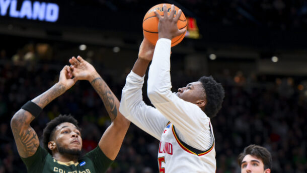 Maryland's Derik Queen nails game-winner.