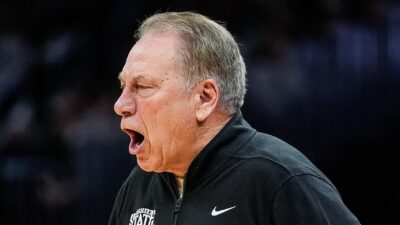 Michigan State head coach Tom Izzo.