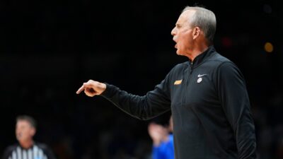 Tennessee basketball coach Rick Barnes.