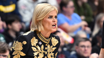 LSU head coach Kim Mulkey.