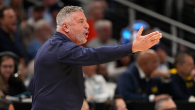 Auburn head coach Bruce Pearl.