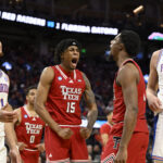 Florida and Texas Tech players in action.