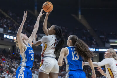 South Carolina women's basketball is shown.