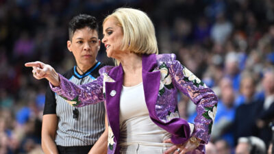 LSU head coach Kim Mulkey.