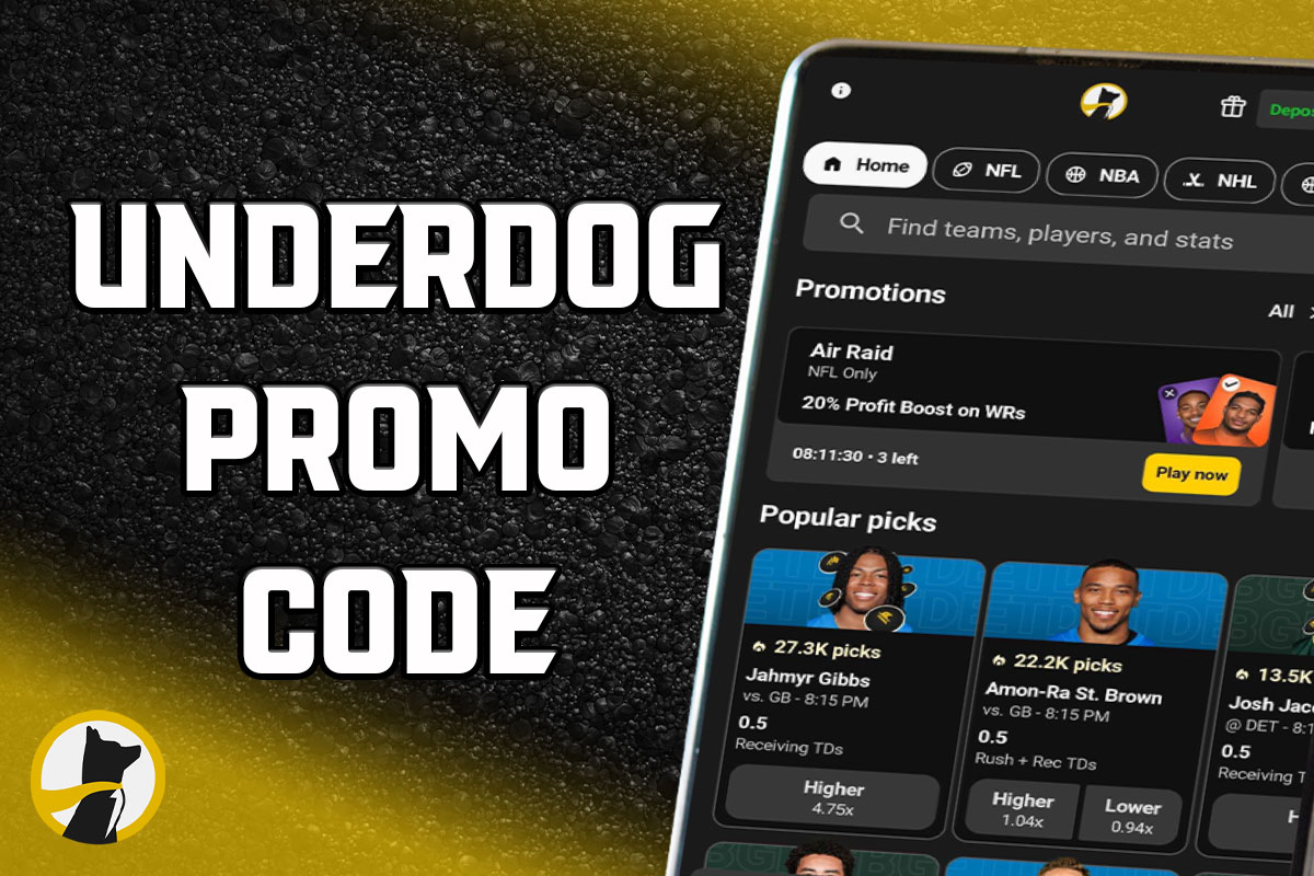 Underdog Promo Code SDS: $1,000 Deposit Bonus for NBA Games
