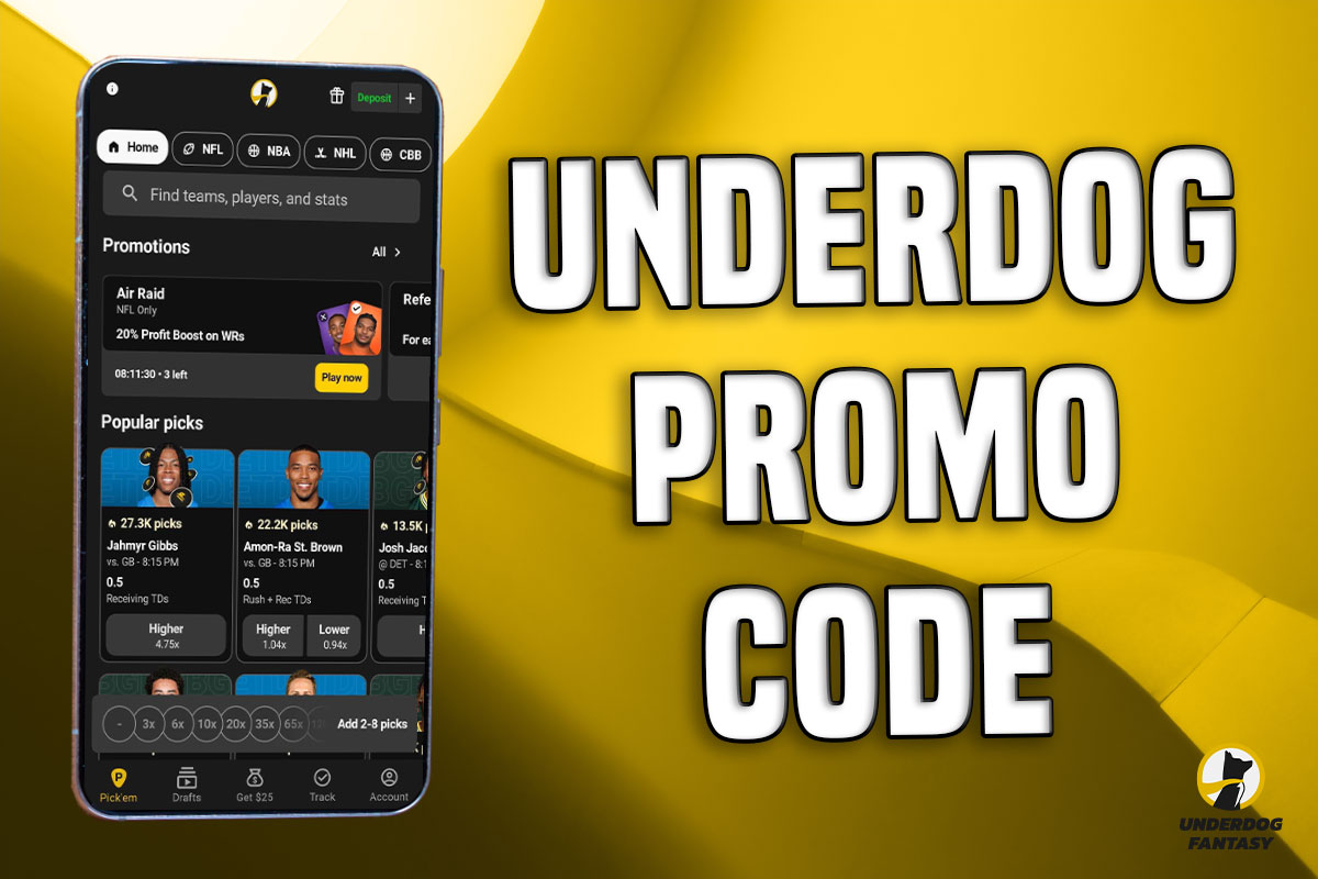 Underdog Promo Code SDS Unlocks $1K Fantasy Bonus for NBA, NHL, CBB