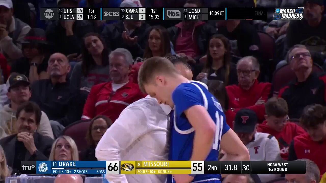 Drake fans chant ‘overrated SEC’ as Bulldogs upset Mizzou