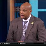 Charles Barkley shown covering March Madness.