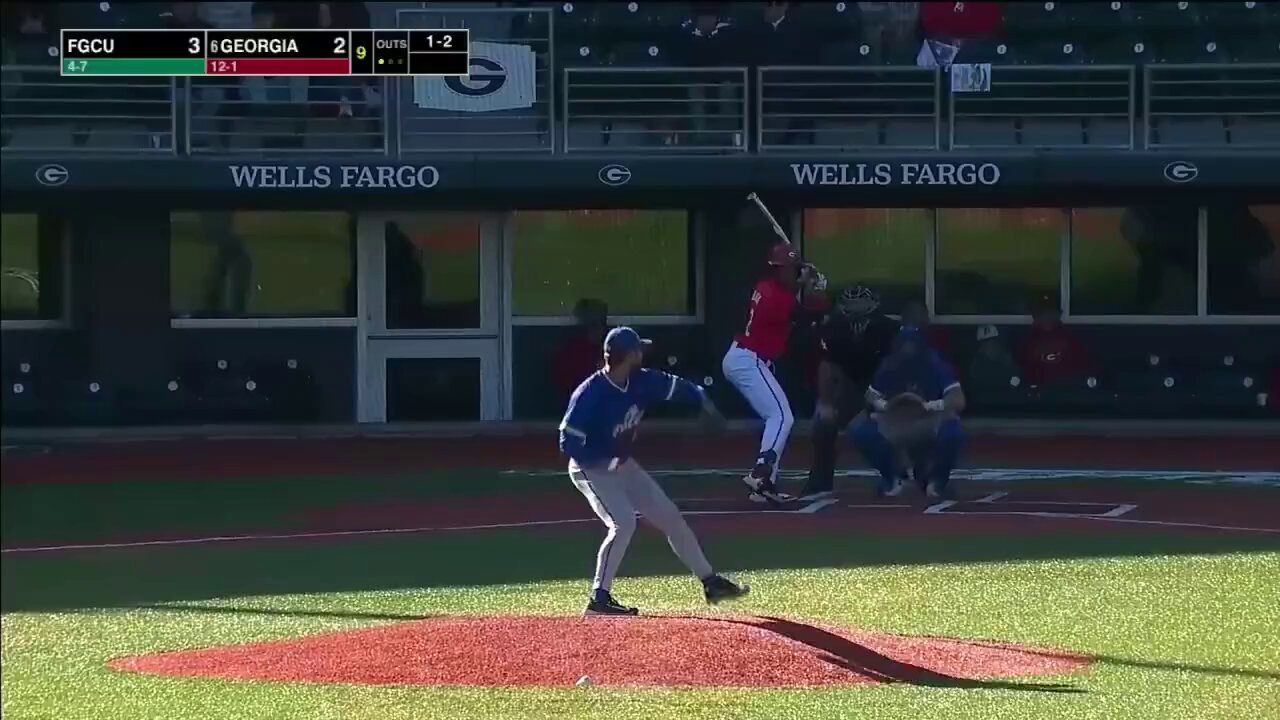 Georgia walks off FGCU 4th time to complete sweep of series