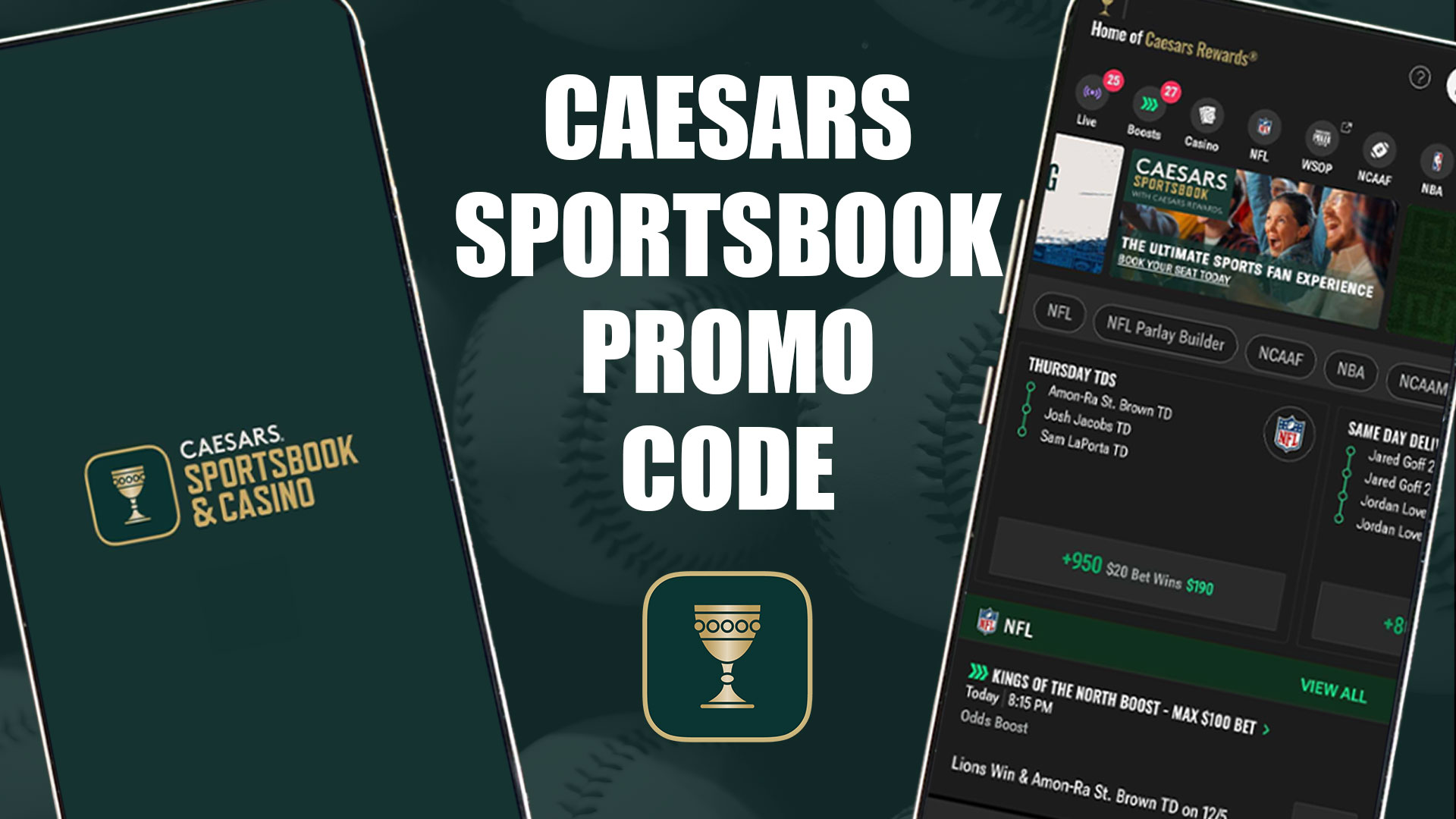 Caesars Sportsbook Promo Code SDS2BG1: Win $150 Bonus for MLB Thursday Games