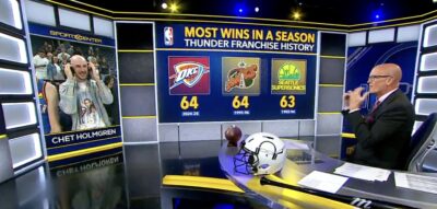 Alex Caruso talks to Scott Van Pelt.