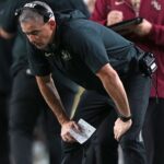 Florida State football coach Mike Norvell