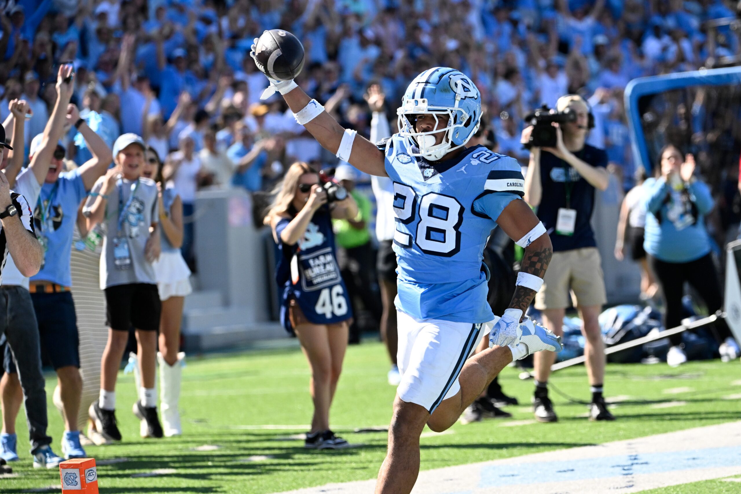 NFL Draft 2025: North Carolina stud Omarion Hampton picked No. 22 overall in Round 1