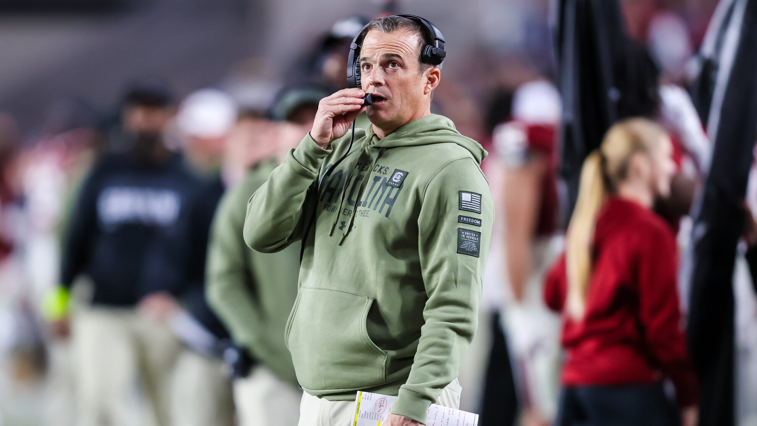 Shane Beamer comments on arrest of South Carolina tight end on racing charge
