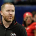 Georgia defensive coordinator Glenn Schumann is pictured.