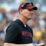 Alabama head coach Kalen DeBoer.