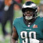 Philadelphia Eagles DL Jordan Davis.