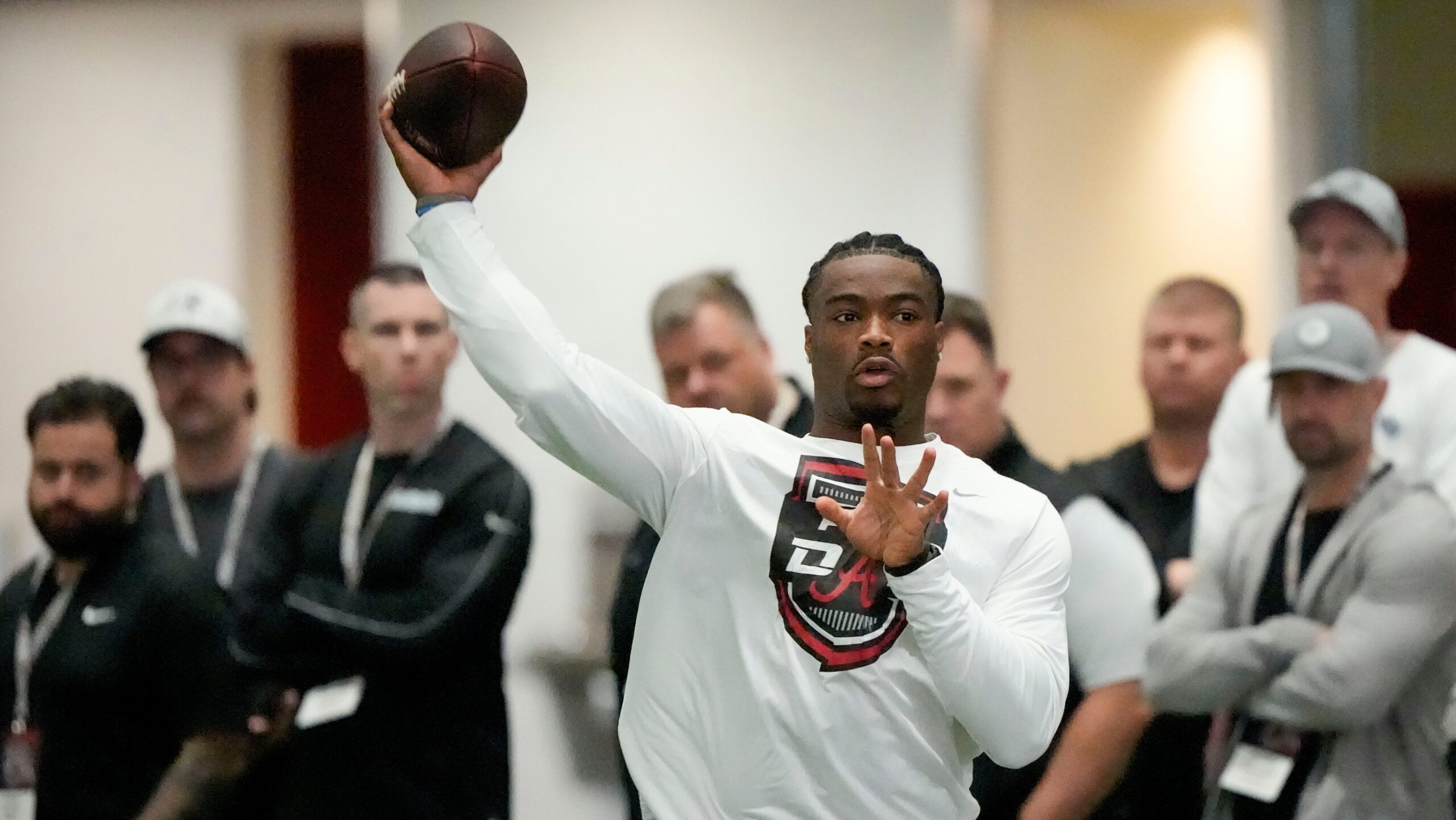 Jalen Milroe to attend NFL Draft in Green Bay, per report