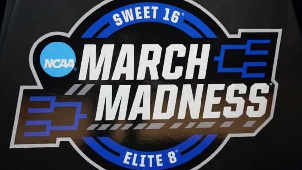 March Madness logo.