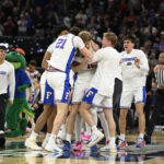 Florida Gators celebrate.