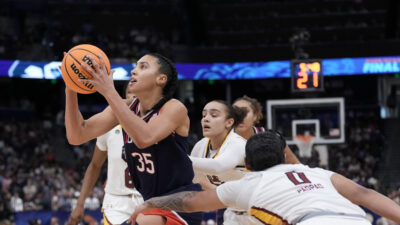 UConn and South Carolina play in the national championship.