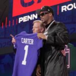 NFL Draft pick Abdul Carter.