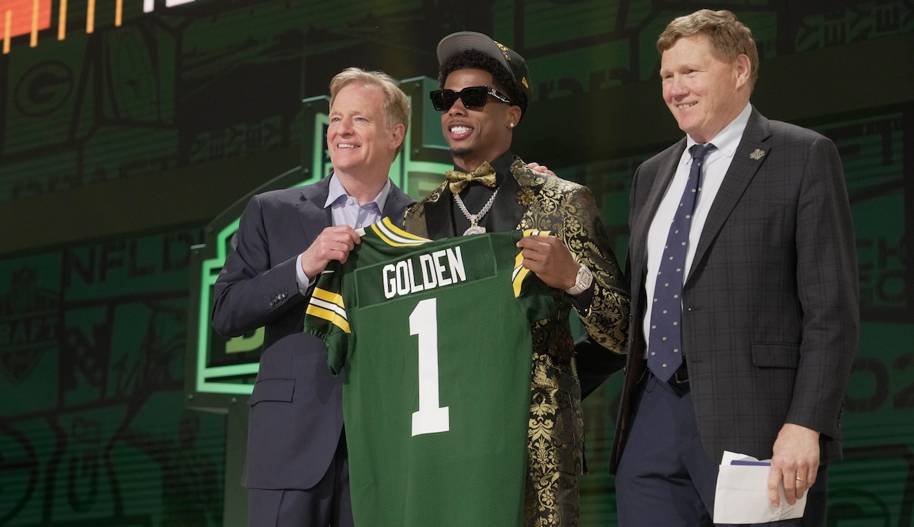 Matthew Golden earns high praise from quarterback Jordan Love: ‘He’s gonna be a stud’ Matthew Golden earns high praise from quarterback Jordan Love: ‘He’s gonna be a stud’