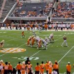 Tennessee spring game action.