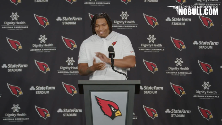 Walter Nolen offers family a round of applause during introductory press conference