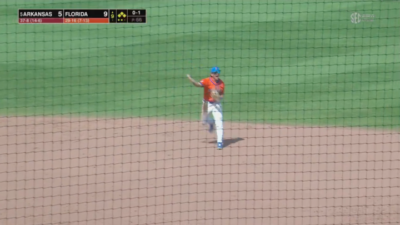 Florida baseball in action.