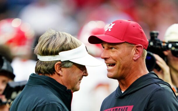 Kirby Smart and Kalen DeBoer will face off for the second time in 2025.