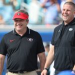 Georgia coach Kirby Smart and Florida coach Billy Napier.