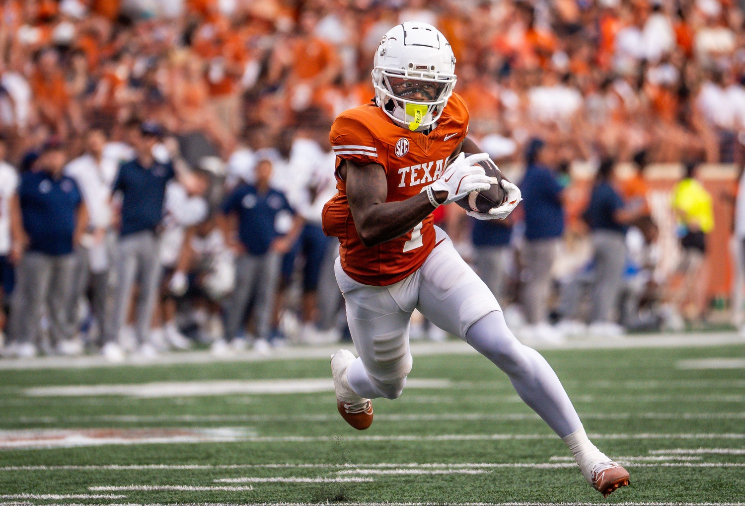 Former Texas receiver Johntay Cook lands with new ACC team, per report