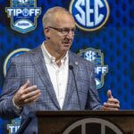 Greg Sankey is pushing the 4-4-2-2-1 expanded Playoff model.