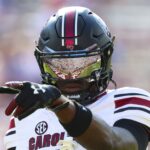 South Carolina wide receiver Nyck Harbor is getting plenty of way-too-early Mock Draft love.