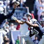 A scene from the Penn State-Ohio State game in 2024.