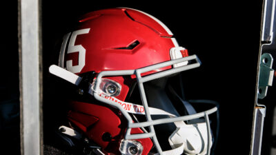 Alabama football helmet.