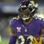 Baltimore Ravens RB Derrick Henry.