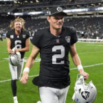 Las Vegas Raiders kicker Daniel Carlson.