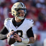 Saints QB Spencer Rattler.