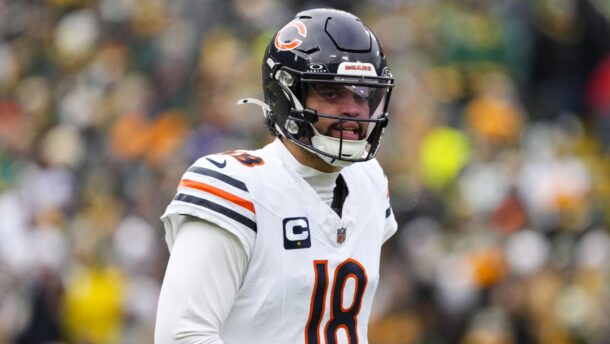 Chicago Bears quarterback Caleb Williams.