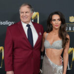 Bill Belichick and Jordon Hudson at NFL Honors.