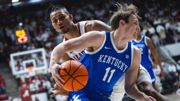 Travis Perry in action.