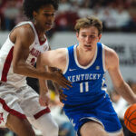 Kentucky guard Travis Perry.