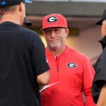 Georgia baseball coach Wes Johnson.