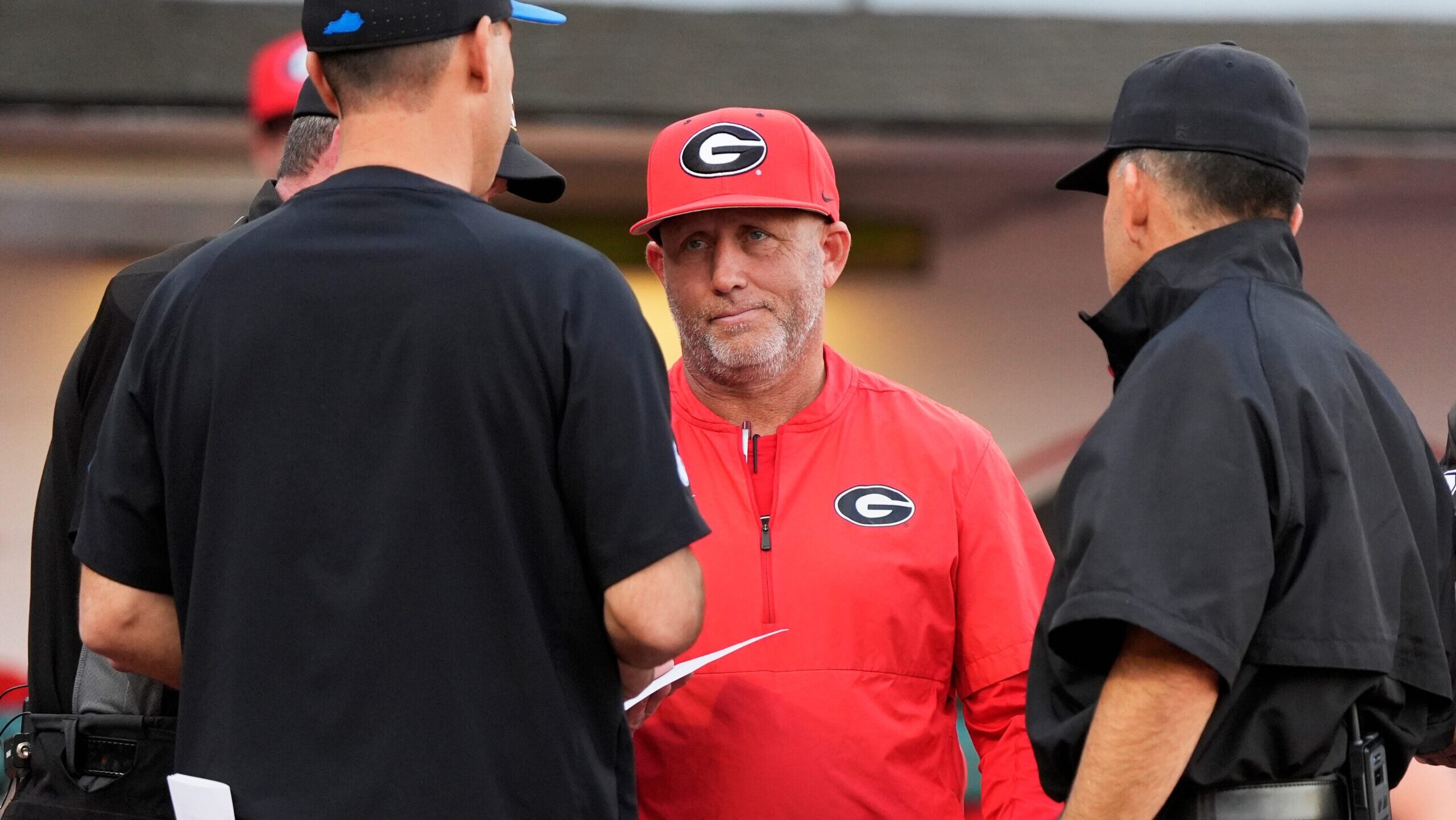 Wes Johnson, Georgia baseball head coach, addresses MSU opening