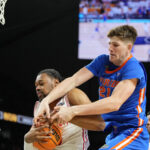 Alex Condon shown during national championship game.