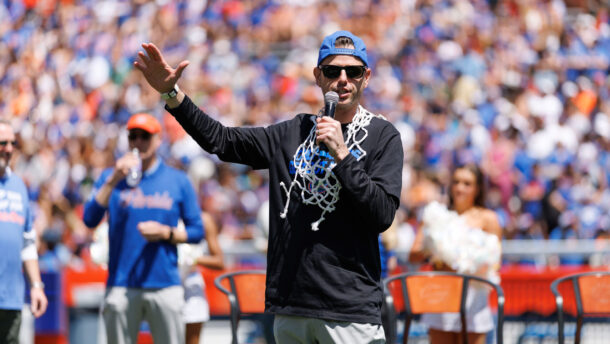 Florida basketball head coach Todd Golden.